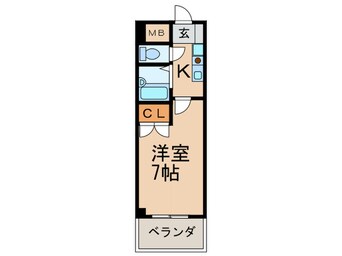 間取図 レジデンス中島