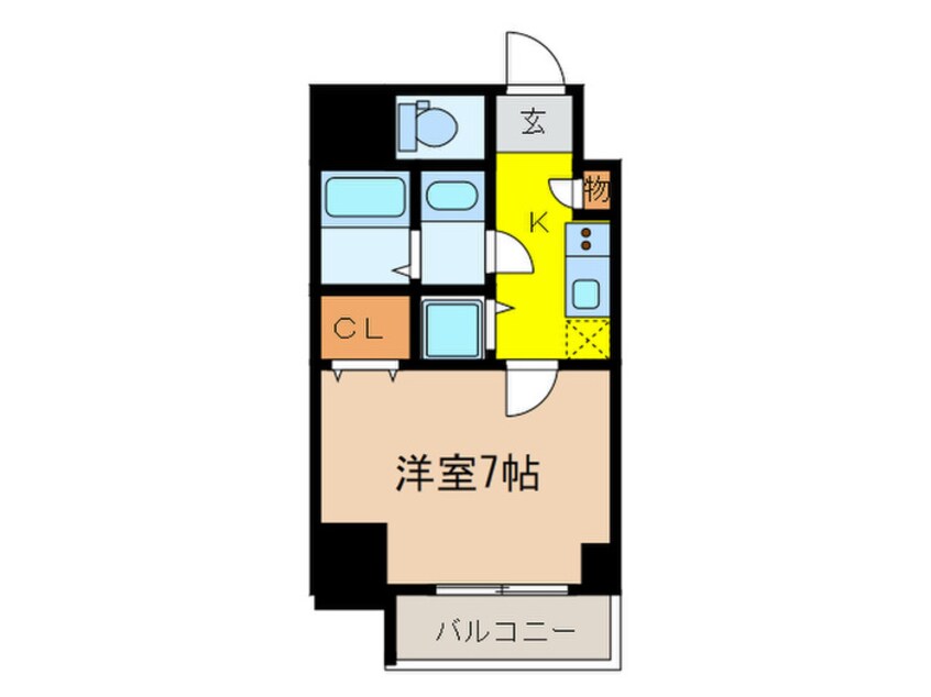 間取図 エスプレイス鶴舞ガーデンテラス