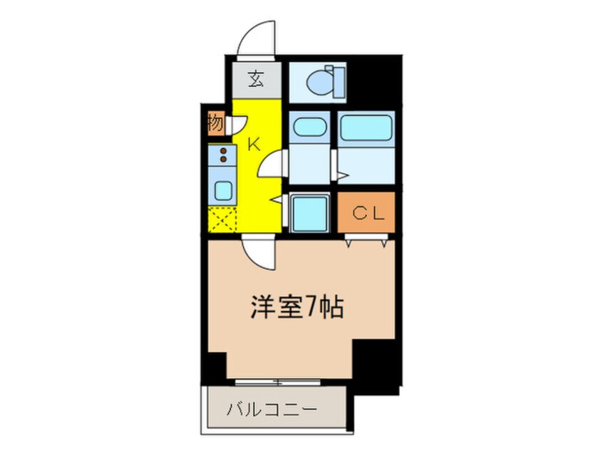 間取図 エスプレイス鶴舞ガーデンテラス