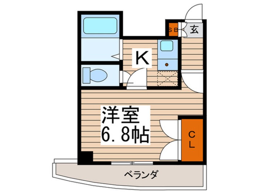 間取図 ウイステリア新瑞