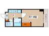 ウイステリア新瑞 1Kの間取り