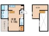 Forte Ⅰ 1Rの間取り