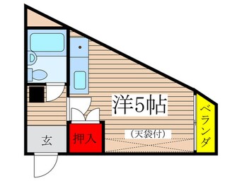 間取図 ミリアンアクアノース