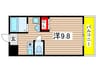 御器所オリトマンション 1Rの間取り
