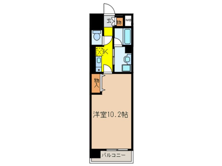 間取図 ヒルズ新栄２号館