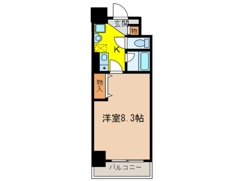 間取図 ヒルズ新栄２号館