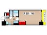 ヒルズ新栄２号館 1Kの間取り