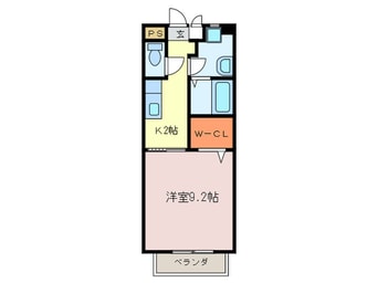 間取図 フレシ－ル寺山