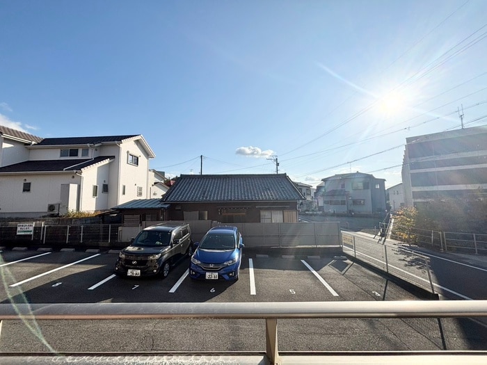 室内からの展望 フレシ－ル寺山