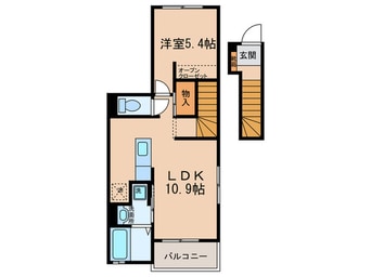 間取図 アンジュ