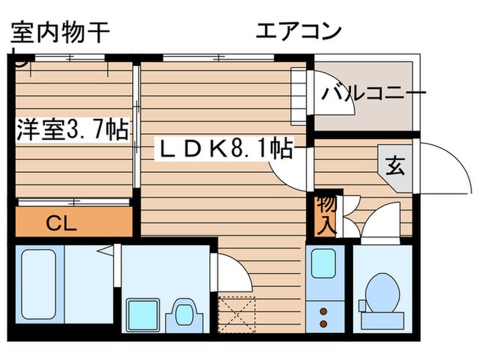 間取り図 ハーモニック北原