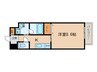ｵｰﾌﾟﾝﾌﾞﾙｰﾑ八田StationFront 1Kの間取り