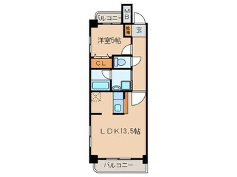 間取図 スリ－アロ－ズ中小田井