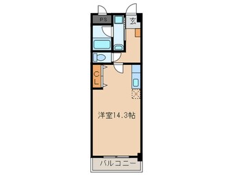 間取図 スリ－アロ－ズ中小田井