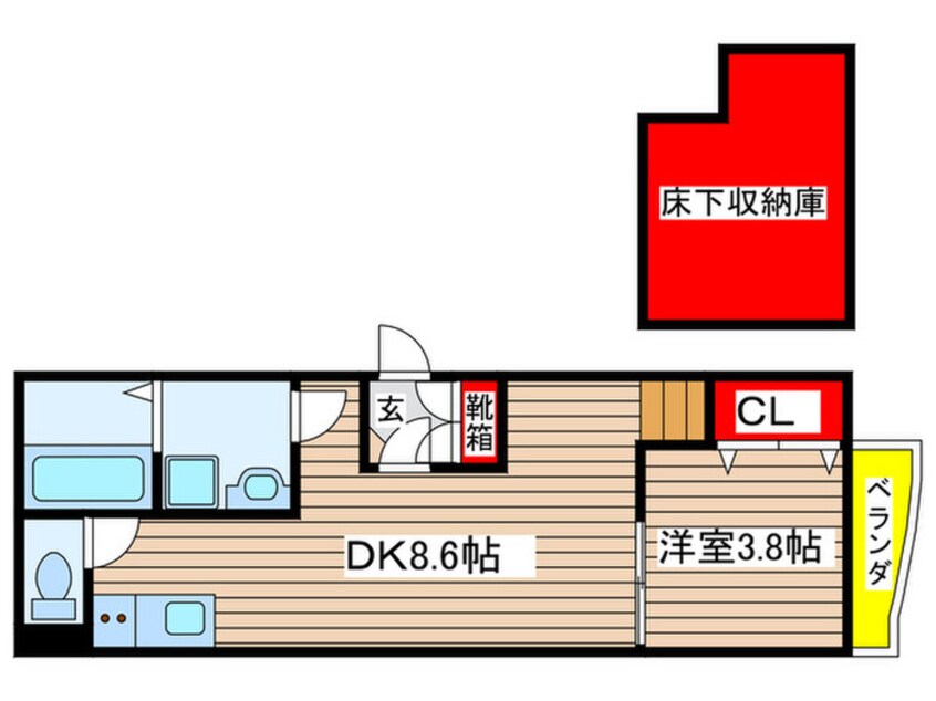 間取図 Prestige原