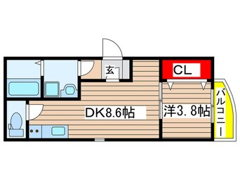 間取図 Prestige原