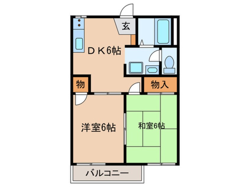 間取図 メゾン飛高