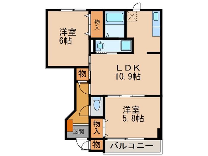 間取り図 ピュア・アルイグス