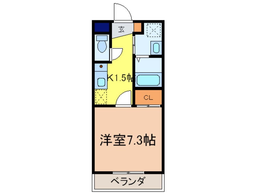 間取図 すまいるアンデリ－ナ