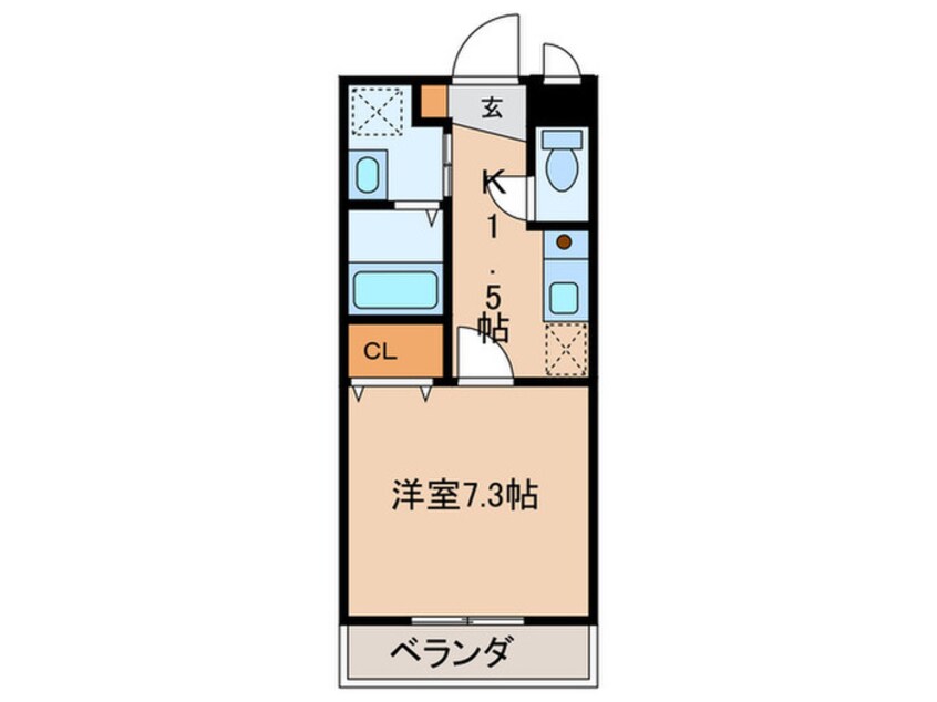 間取図 すまいるアンデリ－ナ