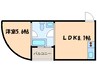 ＢＡＵＷＥＲＫ 1LDKの間取り