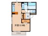 D-room錦 1Rの間取り
