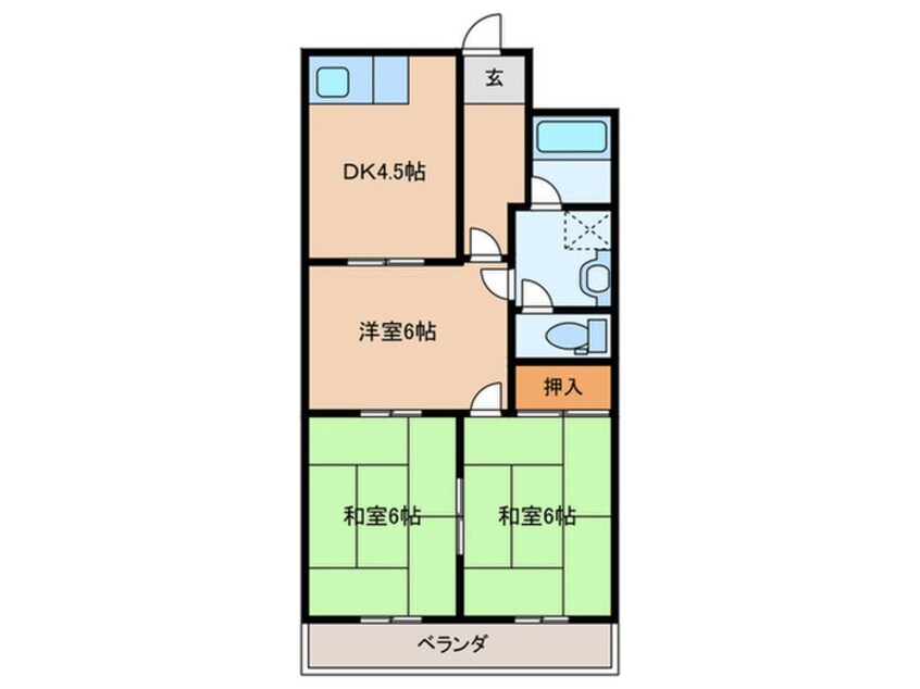 間取図 ヴィラハウス森本