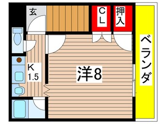 間取図 まつうら苑マンションＢ棟