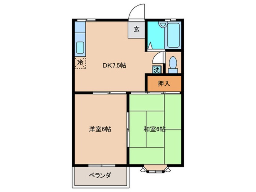 間取図 ウィンディ一宮