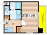 ブルームライフ新栄 1Kの間取り