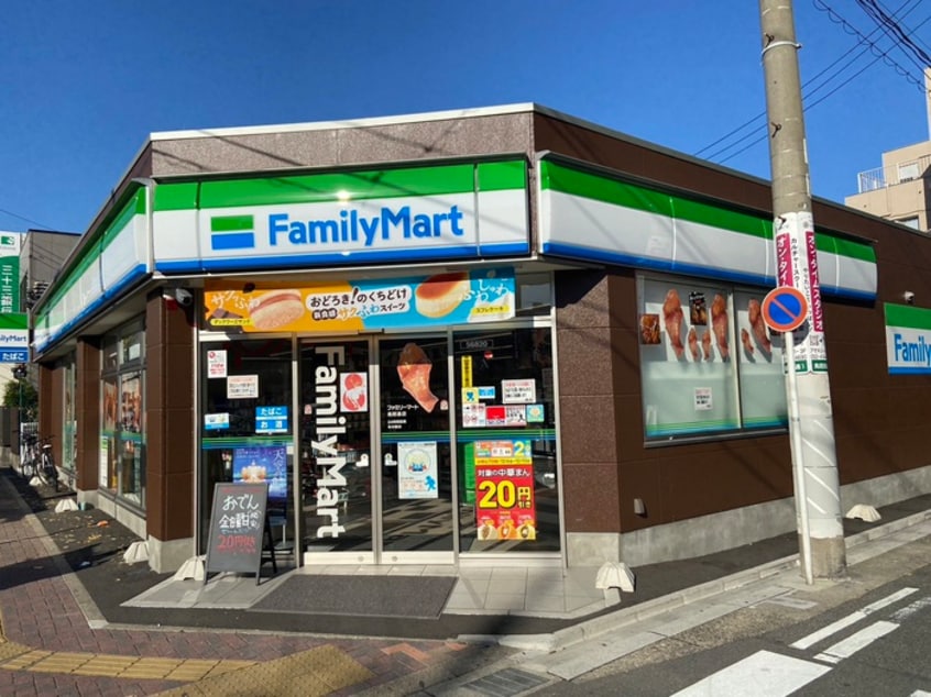 ファミリーマート鳥居通店(コンビニ)まで245m 香取ハイツ