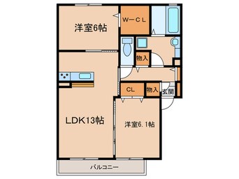 間取図 グランフォーレ牧御堂part2