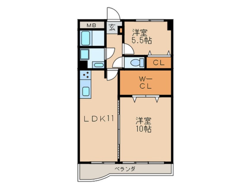 間取図 本山ヒルサイドヴィラ
