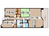 プラウド瑞穂日向町（202） 3LDKの間取り