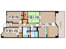 プラウド瑞穂日向町（202） 3LDKの間取り