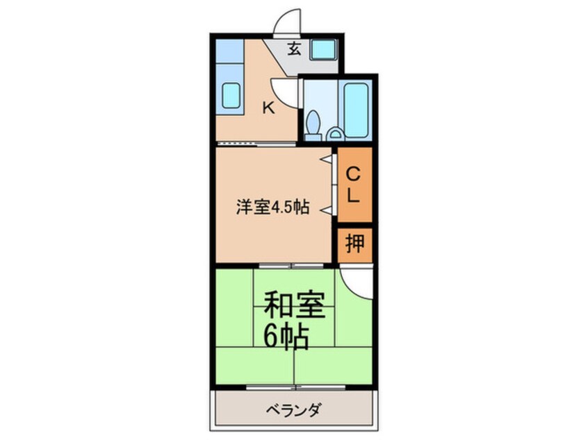 間取図 玄武堂ビル