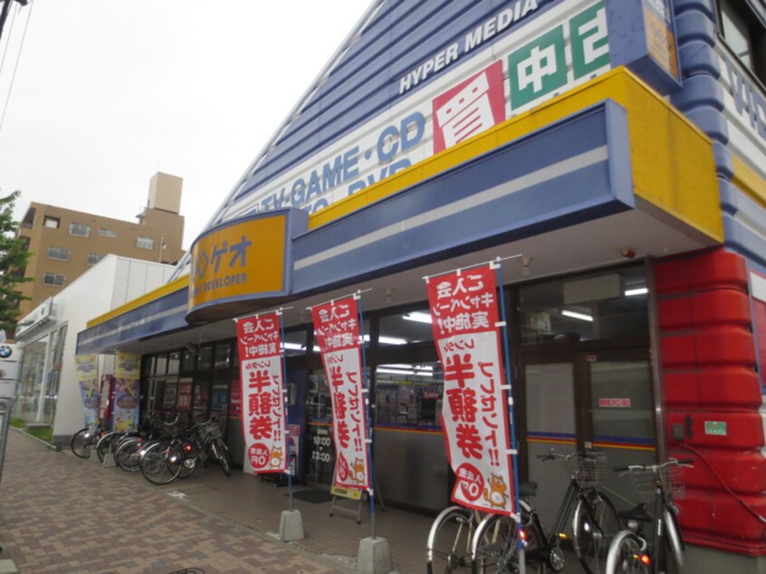 ゲオ亀島店(ビデオ/DVD)まで480m 玄武堂ビル