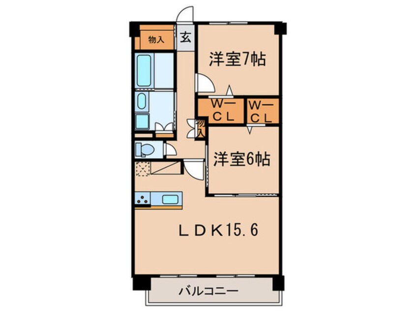 間取図 クレスト本郷