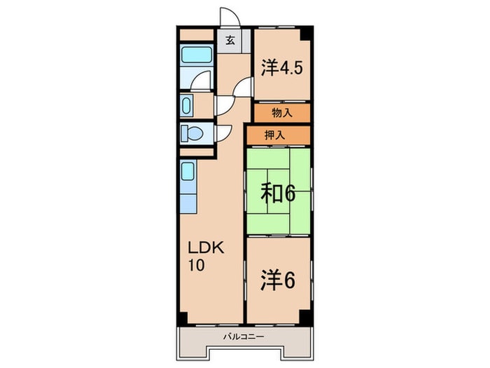 間取り図 冨士見ハイツ