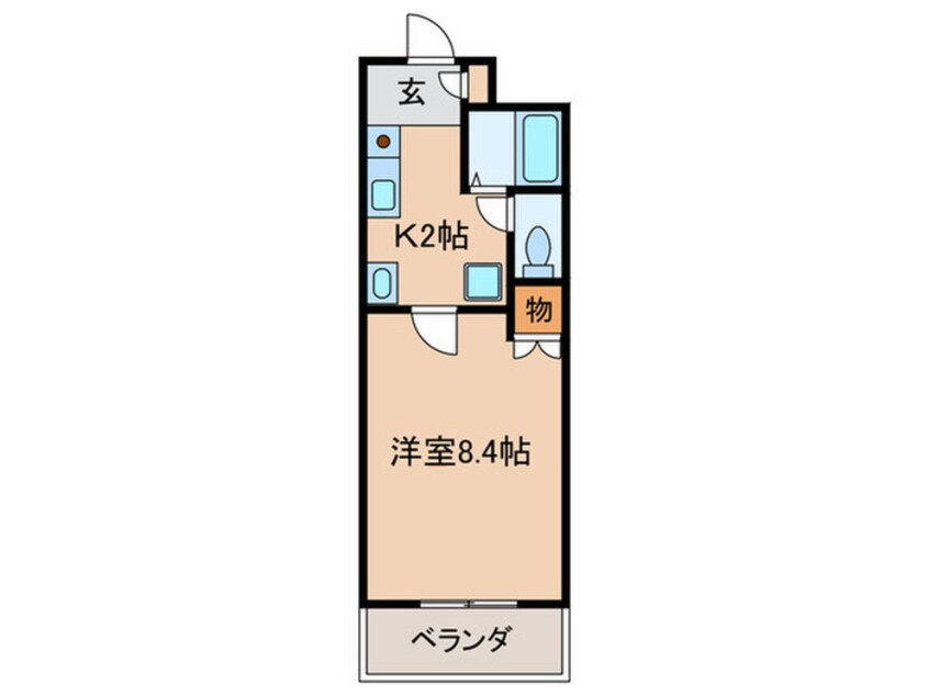 間取図 レジデンス赤坂