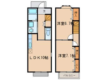 間取図 SUN CLAIR