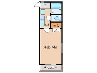 間取図 ファミーユ福原