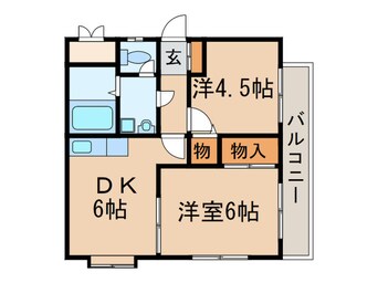 間取図 エル　アモ－ル