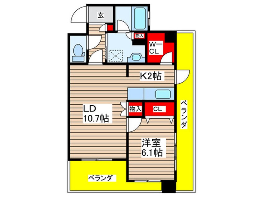 間取図 グレイスコート桜山