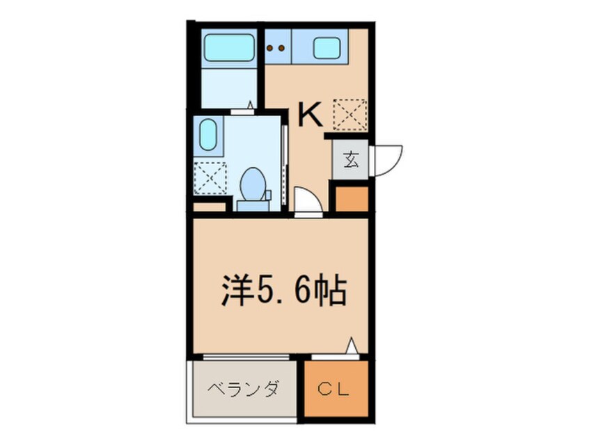 間取図 アレクサンダープラッツ金山