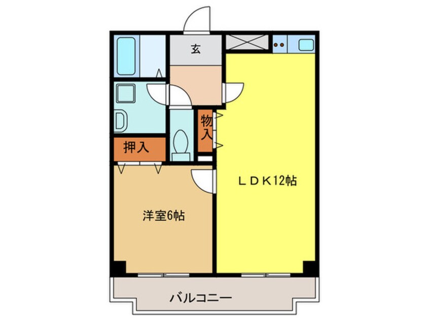 間取図 ベラビスタ柴田