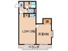 ベラビスタ柴田 1LDKの間取り