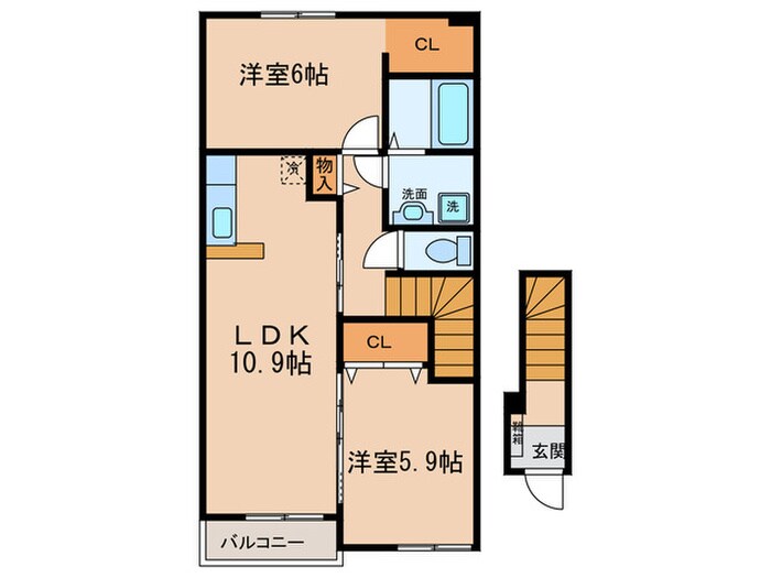 間取り図 Dia Crane ⅢB