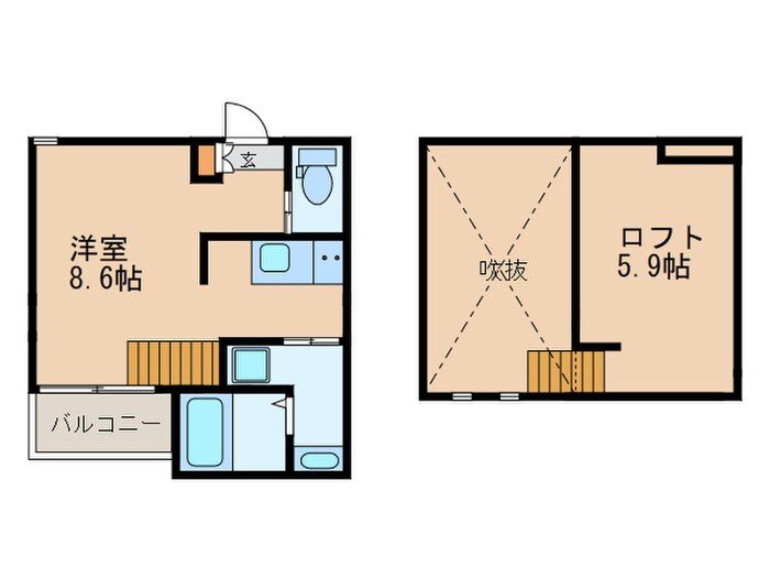 間取り図 Ｂｕｆｆｅｔｔ