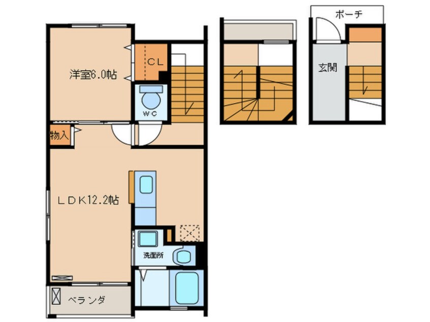 間取図 アルジェント・YⅡ